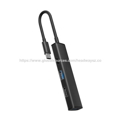 4-in-1 USB-C HUB mit 4K*2K HDTV Konverter, USB 3.0 Datentransfer und USB-C PD-Aufladung