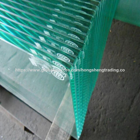 Kaca bangunan tempered float datar bening 2mm, 3mm, 4mm, 6mm, 8mm, 10mm, 12mm