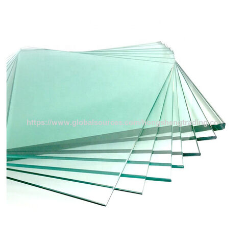 Kaca bangunan tempered float datar bening 2mm, 3mm, 4mm, 6mm, 8mm, 10mm, 12mm