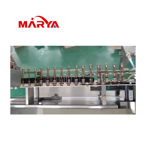 Machine de Remplissage et de Scellage d'Ampoules Certifiée CE Marya, Norme GMP pour la Production d'Injections et de Vaccins