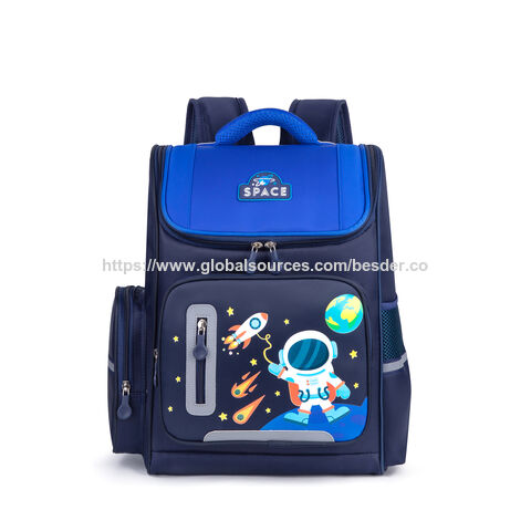 BESTWILL Benutzerdefinierte Cartoon-Design Schultasche für Mädchen Jungen Kinder Rucksack Lässige Schultaschen für Kinder