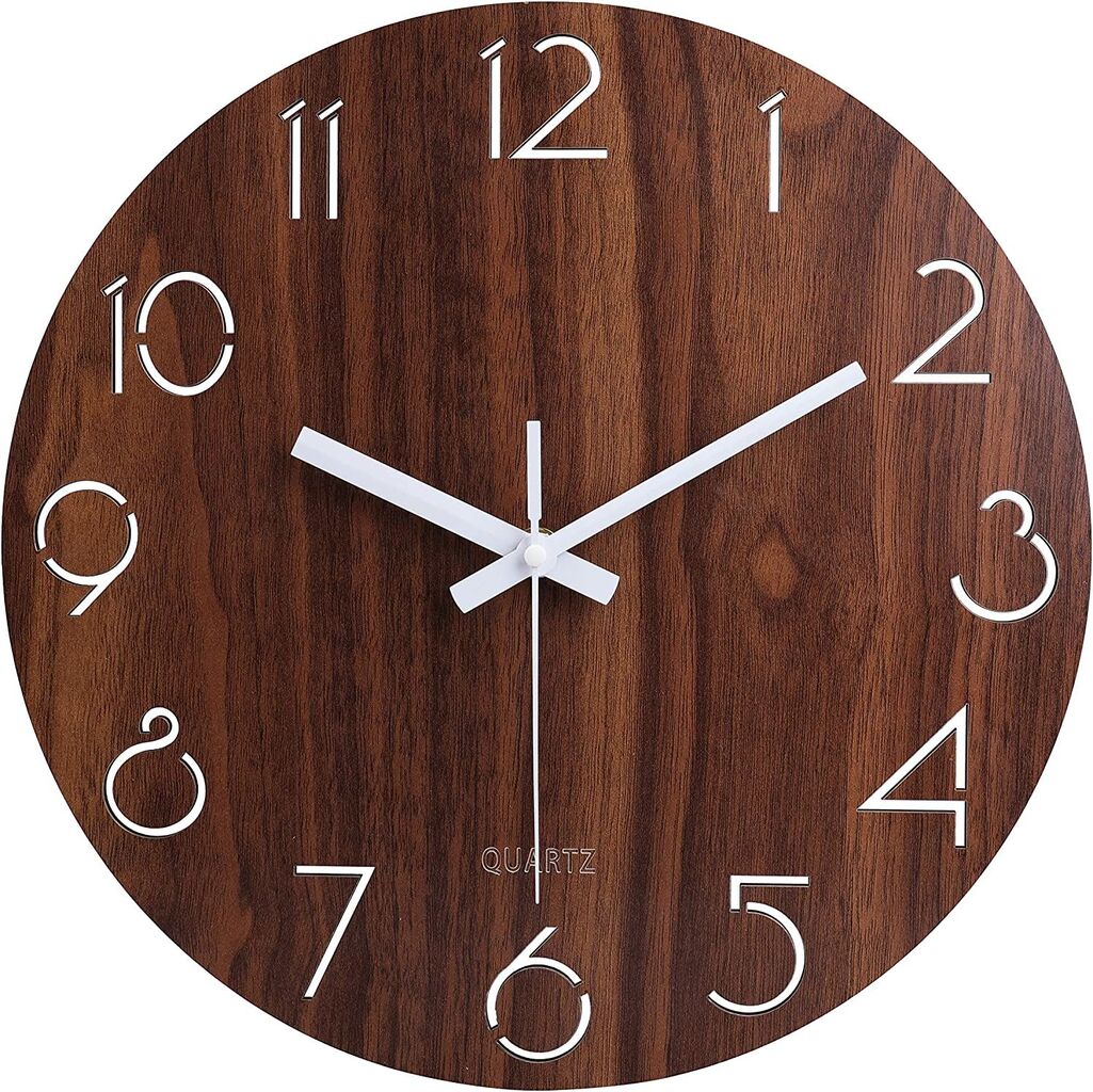 Reloj Rustico DiseÃ±o De Relojes De Pared En Madera Reloj De Pared
