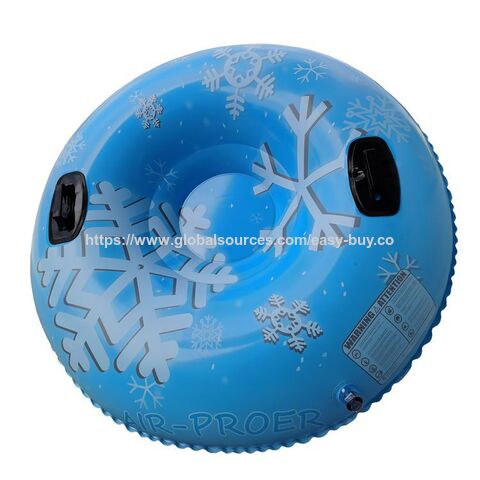 Aufblasbarer Schnee-Reifen, Kaltbeständiger PVC-Schneering, Tragbarer und Faltbarer Schlitten-Reifen