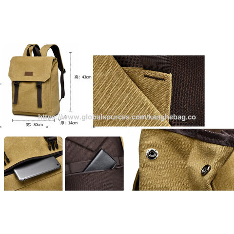 Mochilas nuevas para hombre, estilo americano, informales, para portátiles