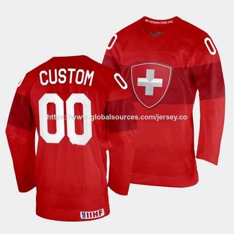 Achetez en gros Maillot De Hockey Sur Glace Personnalisé Allemagne