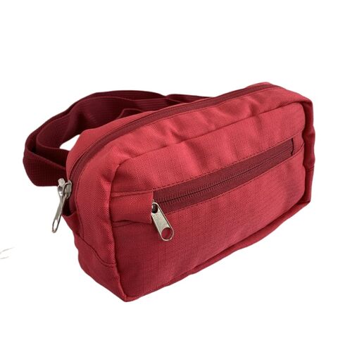Riñonera Premium de Nailon Reciclado - Bolso Cruzado Clásico Verde, Duradero y Resistente al Agua