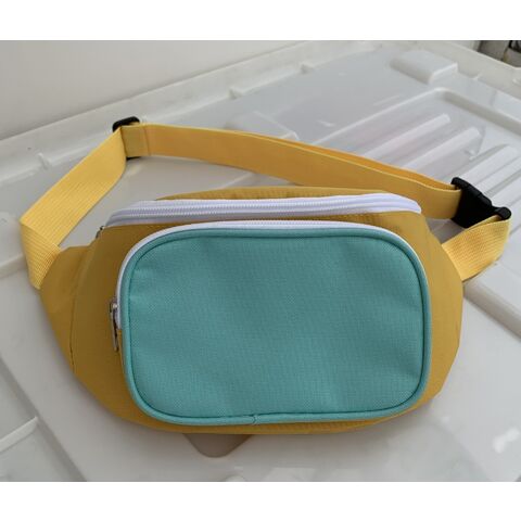 Riñonera Premium de Nailon Reciclado - Bolso Cruzado Clásico Verde, Duradero y Resistente al Agua