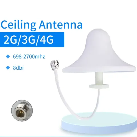 Antena 3G omnidireccional de montaje en techo, para uso en cobertura de señal móvil DAS en interiores