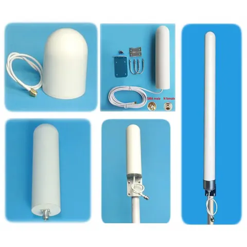 Antena omnidireccional 4G LTE, multibanda para cobertura de señal móvil en interiores