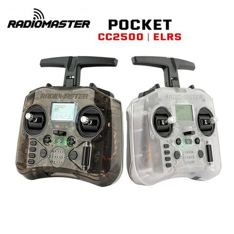 جهاز التحكم عن بعد RadioMaster POCKET لطائرة سباق FPV نموذج طائرة ELRS CC2500 متعدد البروتوكولات