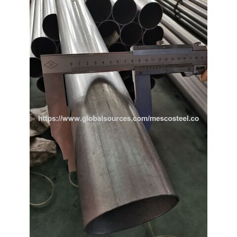 Tubo de Aço Inoxidável 10 Polegadas SS 300 304, Tubo/tubulação Soldada de Aço Inoxidável, Sem Costura, Sanitária