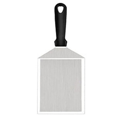 Spatule surdimensionnée pour hamburger, spatule à crêpes, grattoir BBQ avec manche en plastique pour un usage domestique, vente en gros