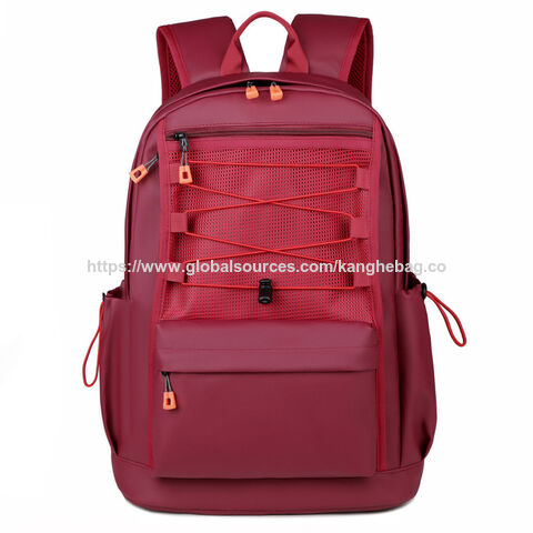 Mochila para portátil de estilo moderno en color gris, superventas y precio económico para adolescentes