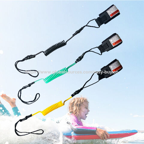 Laisse de Surf, Corde de Surf, Corde de Placage, Accessoires pour Bodyboard, Corde Élastique Spéciale pour Pied, Corde de Rame Anti-perte, Corde de Traction