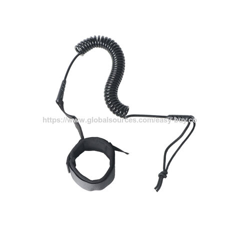 Laisse de Surf, Corde de Surf, Corde de Placage, Accessoires pour Bodyboard, Corde Élastique Spéciale pour Pied, Corde de Rame Anti-perte, Corde de Traction