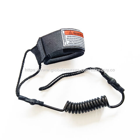 Laisse de Surf, Corde de Surf, Corde de Placage, Accessoires pour Bodyboard, Corde Élastique Spéciale pour Pied, Corde de Rame Anti-perte, Corde de Traction