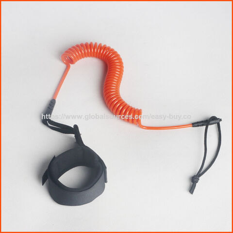 Laisse de Surf, Corde de Surf, Corde de Placage, Accessoires pour Bodyboard, Corde Élastique Spéciale pour Pied, Corde de Rame Anti-perte, Corde de Traction