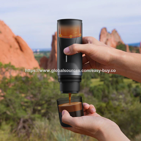 Machine à expresso électrique portable pour camping et voyage, machine à café à capsules avec interface USB, mini cafetière pour voiture
