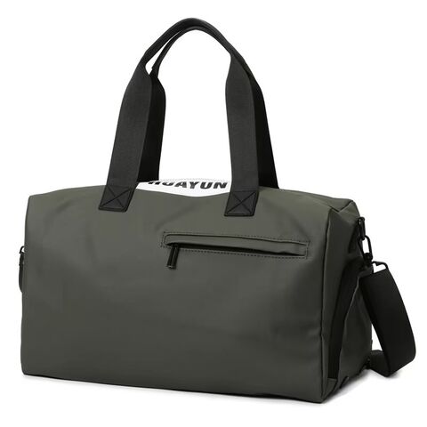 Sac de Voyage de Sport Portable Oxford Renforcé Séparation Sec/Humide Compartiment à Chaussures Indépendant Fermeture Éclair Bandoulière Confortable