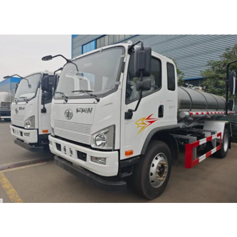 FAW 4X2 Camion Citerne de Transport de Lait Frais 6,5 m3 avec Contrôle de Température pour Fermes Laitières, Entreprises de Boissons et Fournisseurs de Restauration