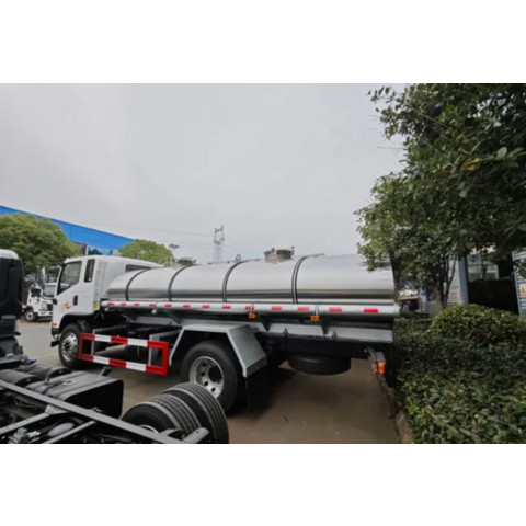 FAW 4X2 Camion Citerne de Transport de Lait Frais 6,5 m3 avec Contrôle de Température pour Fermes Laitières, Entreprises de Boissons et Fournisseurs de Restauration