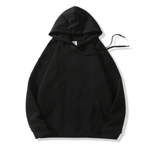 Benutzerdefinierter DTF-Druck 320GSM 56/44 Baumwollmischung Pullover Hoodie - Schweres Sweatshirt für Streetwear, Teamuniformen
