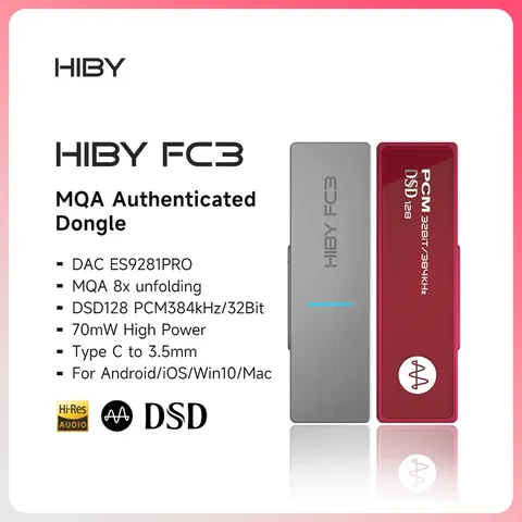 ODM&OEM HiBy FC3 USB DAC