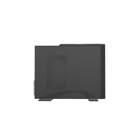 Boîtier PC de Bureau SFF Design Compact et Petit Bande ARGB en Option Boîtier d'Ordinateur MicroATX Slim avec Alimentation SFX