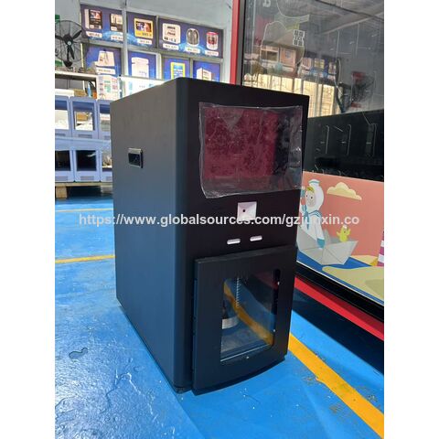 CE-konformer 24/7-Self-Service-Smoothie-Kiosk-Mixer mit lebensmittelechten SUS304-Klingen und Touchscreen-Oberfläche