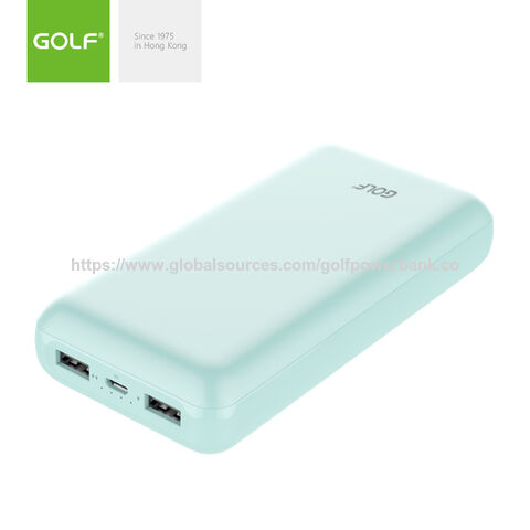 Batterie Externe Universelle 20000mAh, Boîtier de Batterie au Lithium de Grande Capacité, Chargeur de Téléphone Portable, Double USB