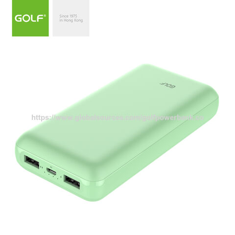 Batterie Externe Universelle 20000mAh, Boîtier de Batterie au Lithium de Grande Capacité, Chargeur de Téléphone Portable, Double USB