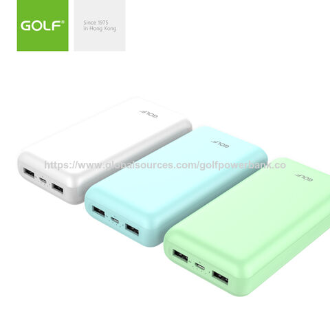 Batterie Externe Universelle 20000mAh, Boîtier de Batterie au Lithium de Grande Capacité, Chargeur de Téléphone Portable, Double USB