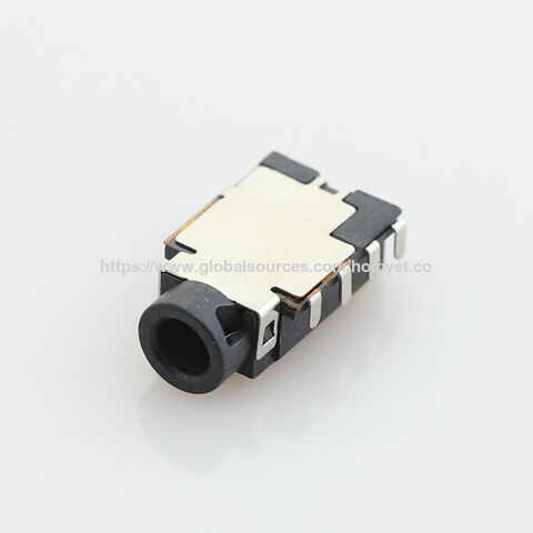 Base para placa de circuito impreso, conector hembra de interfaz de audio 7P con pata doblada