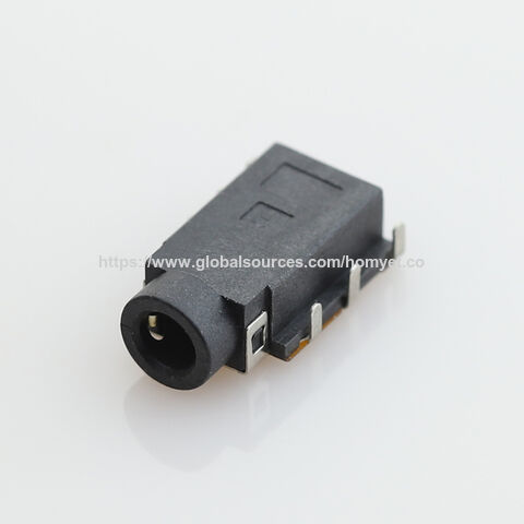 Base para placa de circuito impreso, conector hembra de interfaz de audio 7P con pata doblada