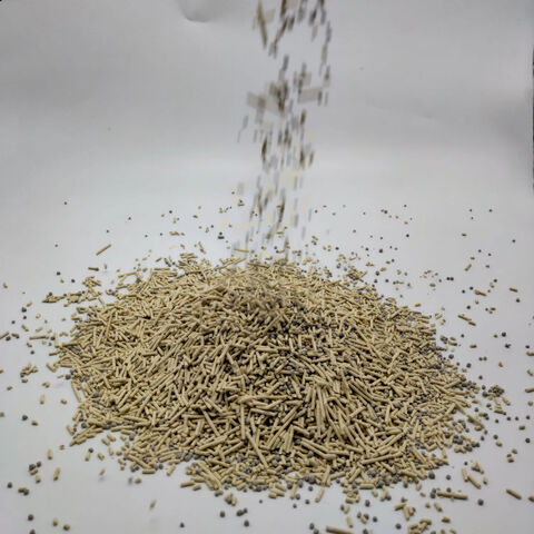 Litière pour chats en bentonite mélangée au tofu, forte absorption, vente en gros