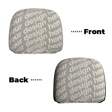 Fundas de Asiento de Coche Universales con Impresión Personalizada, Anti-Manchas, Cómodas, Accesorios para Coche, Fundas de Reposacabezas, Protección de Asientos de Poliéster