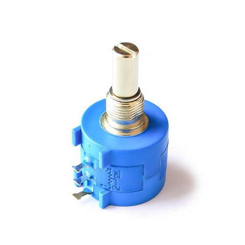 Potenciômetro Multivoltas 3590S-2-103L/10K 20K 50K 100K (10 voltas) - Resistor Ajustável de Precisão