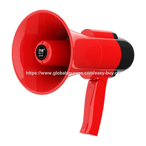 Personal sound amplifiers Handheld multi-function speaker outdoor megaphone alarm alarm whistle recording megaphone