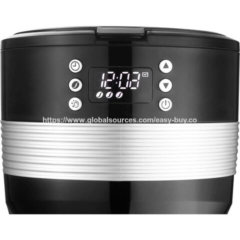 Machines à café à filtre automatiques, cafetière automatique 10 tasses, cafetières électriques à filtre numériques pour hôtels