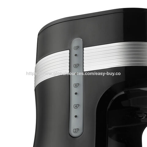 Machines à café à filtre automatiques, cafetière automatique 10 tasses, cafetières électriques à filtre numériques pour hôtels
