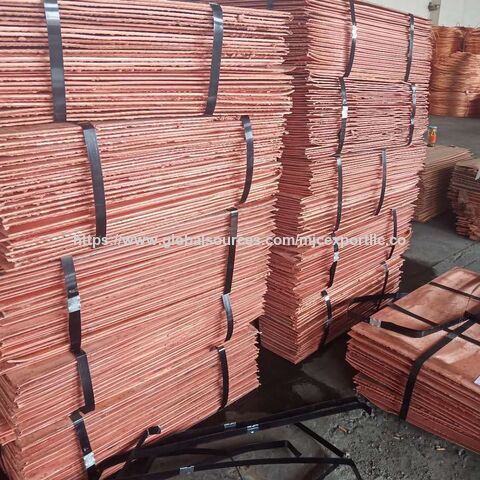 Cátodos de Cobre Industriales Electrolito Suministro a Granel Cátodos de Cobre Electrolito Para Compradores de la Industria Metalúrgica y Galvanoplastia