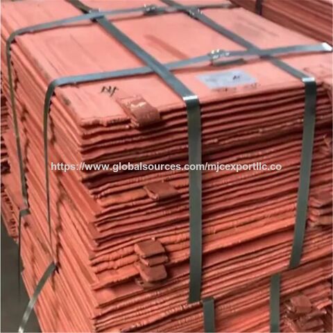 Cátodos de Cobre Industriales Electrolito Suministro a Granel Cátodos de Cobre Electrolito Para Compradores de la Industria Metalúrgica y Galvanoplastia