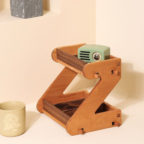 Estante de almacenamiento de bolsas de café para proveedores, estante de exhibición de almacenamiento de cocina de madera maciza, organizador de cocina multicapa para cocina, hogar