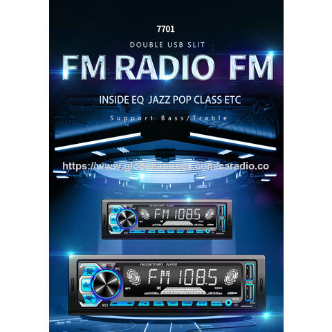 OEM ODM Autoradio FM haute puissance à charge rapide avec kit mains libres BT pour utilisation en voiture