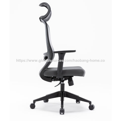 Chaise de Bureau Ergonomique avec Support Lombaire, Haut Dossier, Pivotante et Respirante pour Bureau d'Ordinateur - Chaises de Bureau en Maille à Vendre
