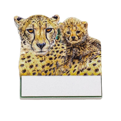 Impression de logo personnalisé Résine Afrique Afrique du Sud Big Five Souvenirs Cadeau Aimant de réfrigérateur Kenya