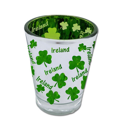 Aimant de Réfrigérateur 3D en Résine Trèfle Porte-Bonheur Dublin Saint-Patrick en Gros - Souvenir d'Irlande