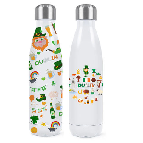 Aimant de Réfrigérateur 3D en Résine Trèfle Porte-Bonheur Dublin Saint-Patrick en Gros - Souvenir d'Irlande