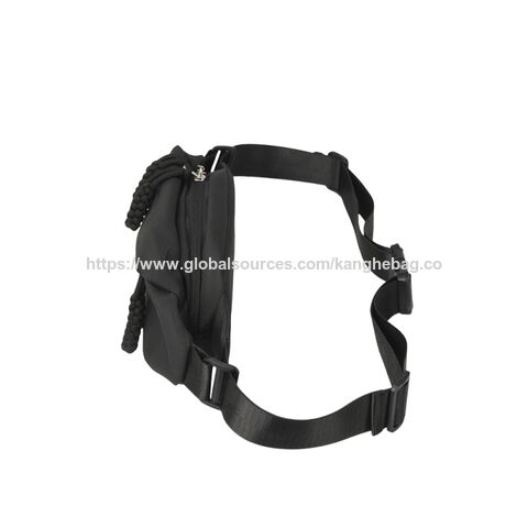 Vente en gros de sacs de taille de sport rouges multifonctionnels Sac banane de course