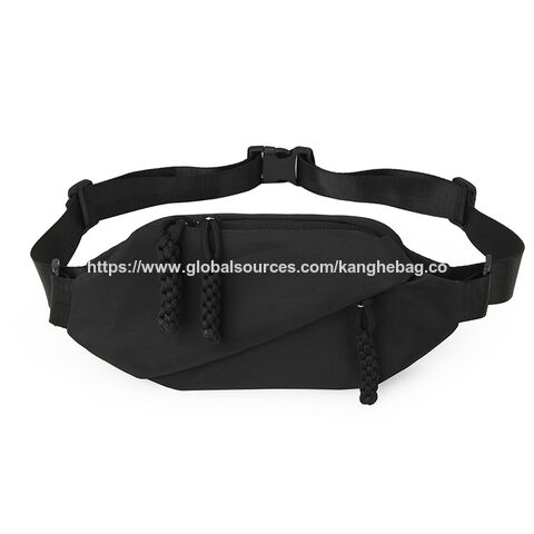 Vente en gros de sacs de taille de sport rouges multifonctionnels Sac banane de course